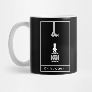 Jet Set Willy Game Over Monochrome - ZX Spectrum Legend Mug